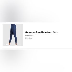Gymshark Speed Leggings